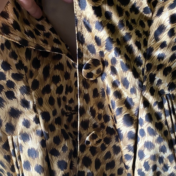 Leopard Print Coat - Picture 3 of 11